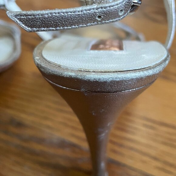 Rupert Sanderson Bronzey-Gold 'Figaro' Sandals, EU 39.5 - Picture 16 of 16